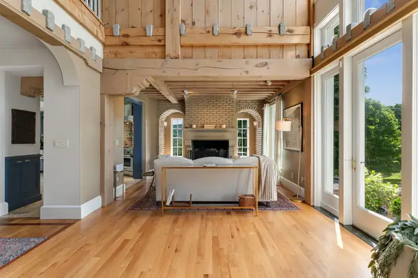Living fireplace windows hero