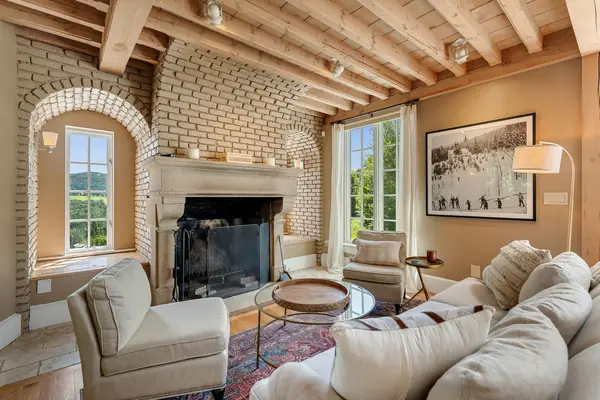 Living fireplace wide