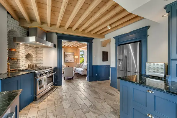 Kitchen brick alcove